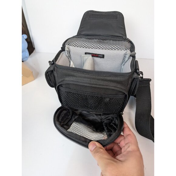 LowePro Edit 120 Shoulder Bag For Digital/Film Cameras/Camcorders Multi Pocket - Picture 8 of 9